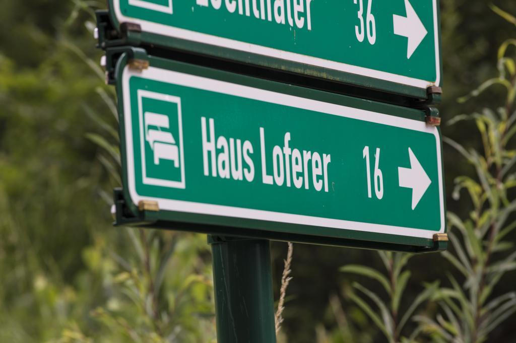 Haus Loferer Leilighet Sankt Martin bei Lofer Eksteriør bilde